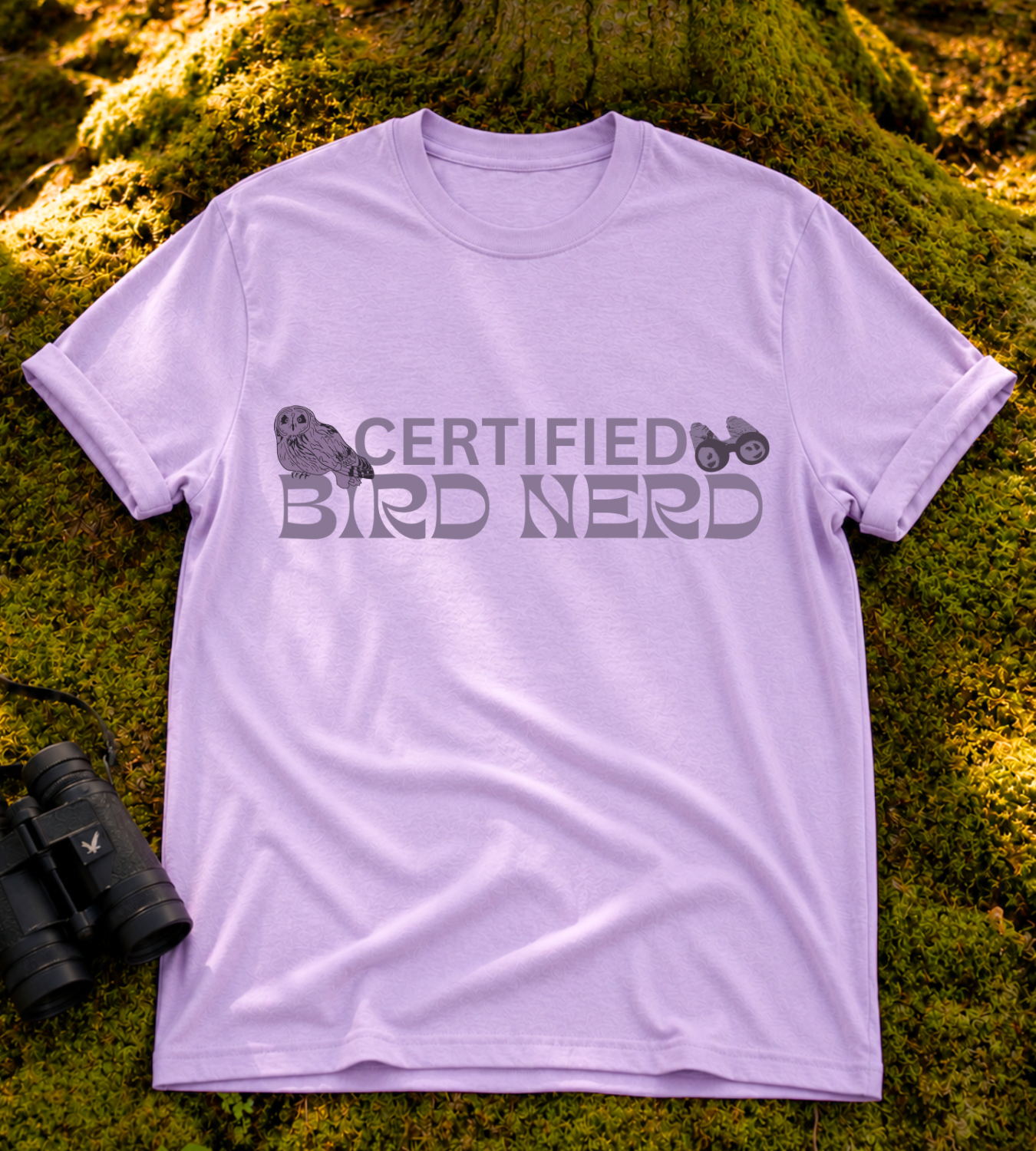 Certified Bird Nerd T Shirt