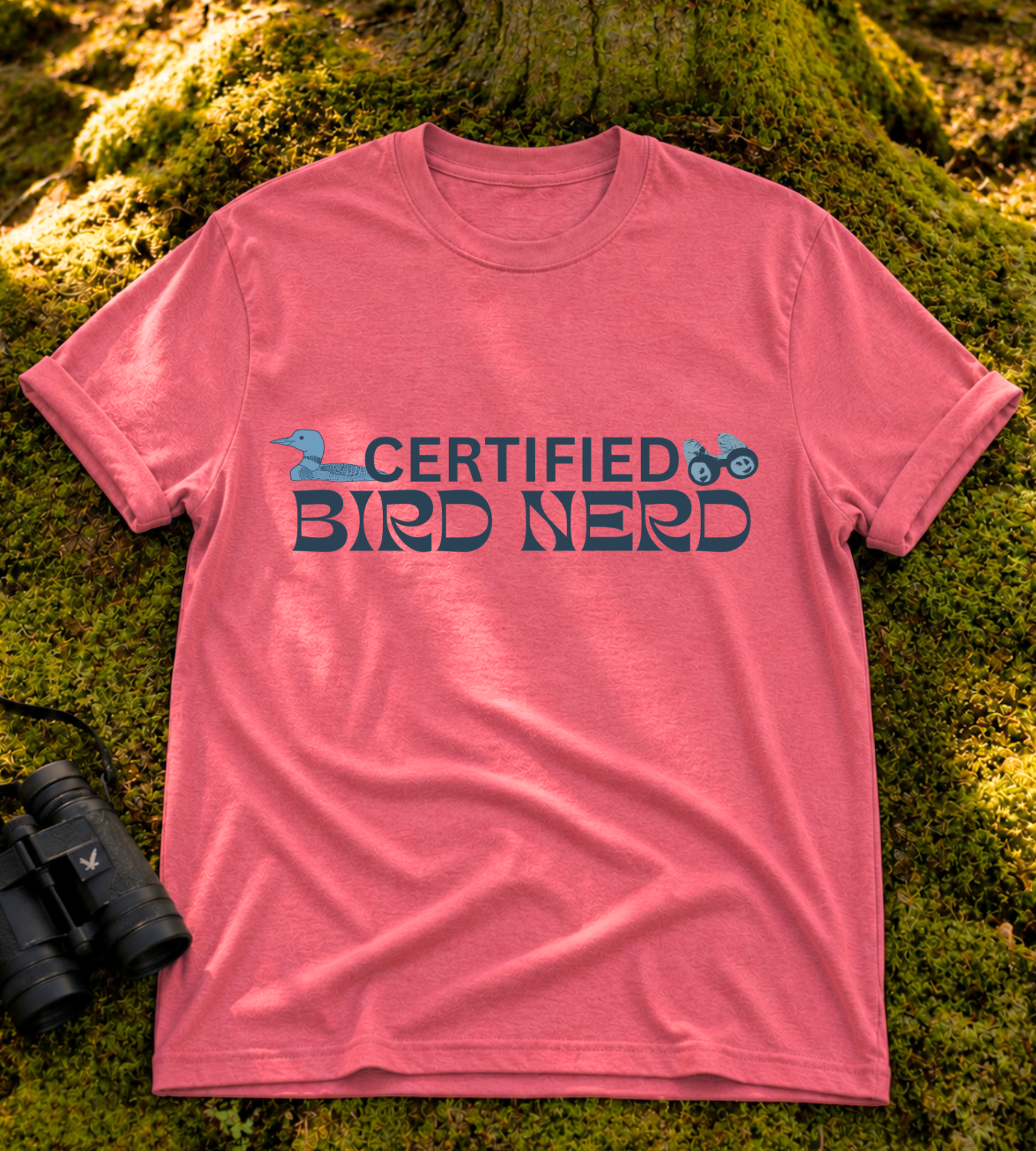 Certified Bird Nerd T Shirt