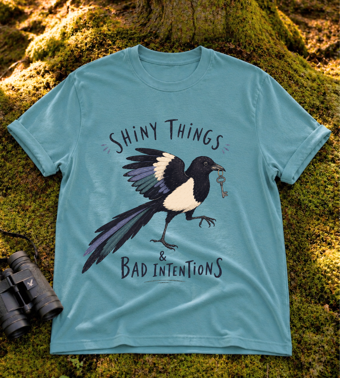Shiny Things Magpie T Shirt