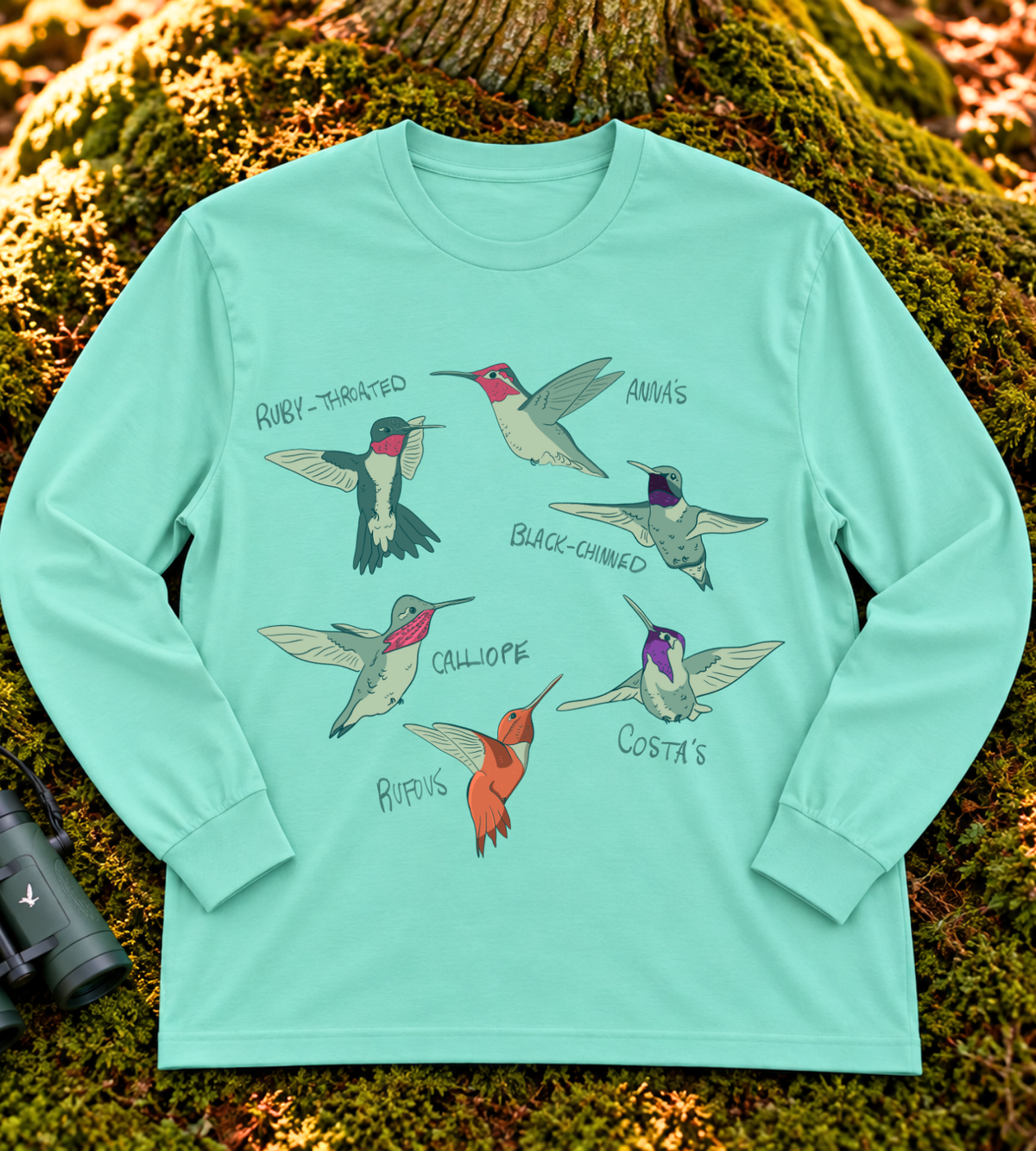 Hummingbird Long Sleeve Tee