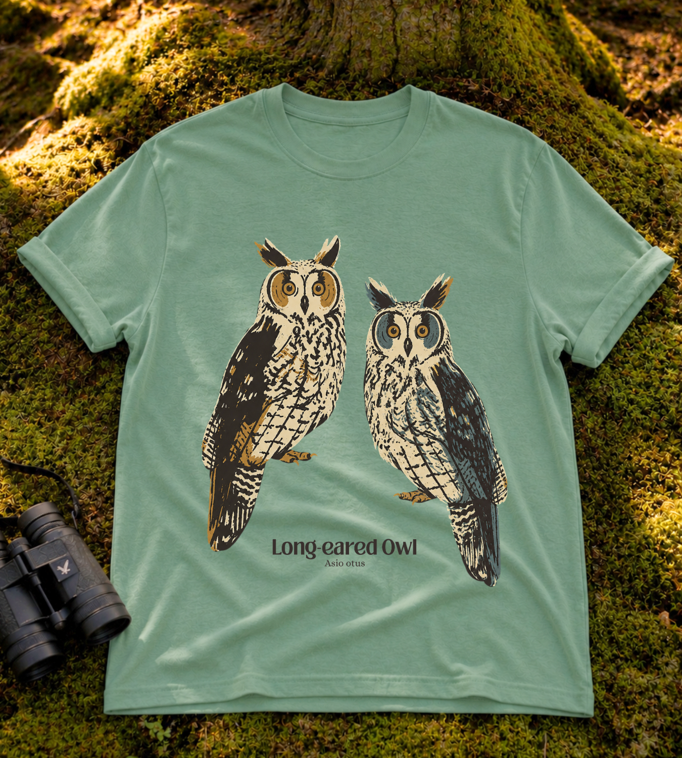 Long-eared Owl T Shirt