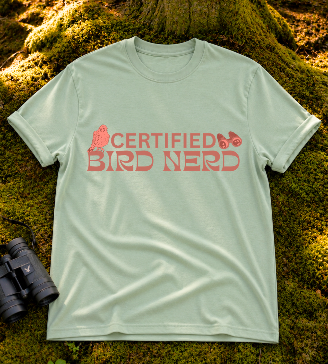 Certified Bird Nerd T Shirt