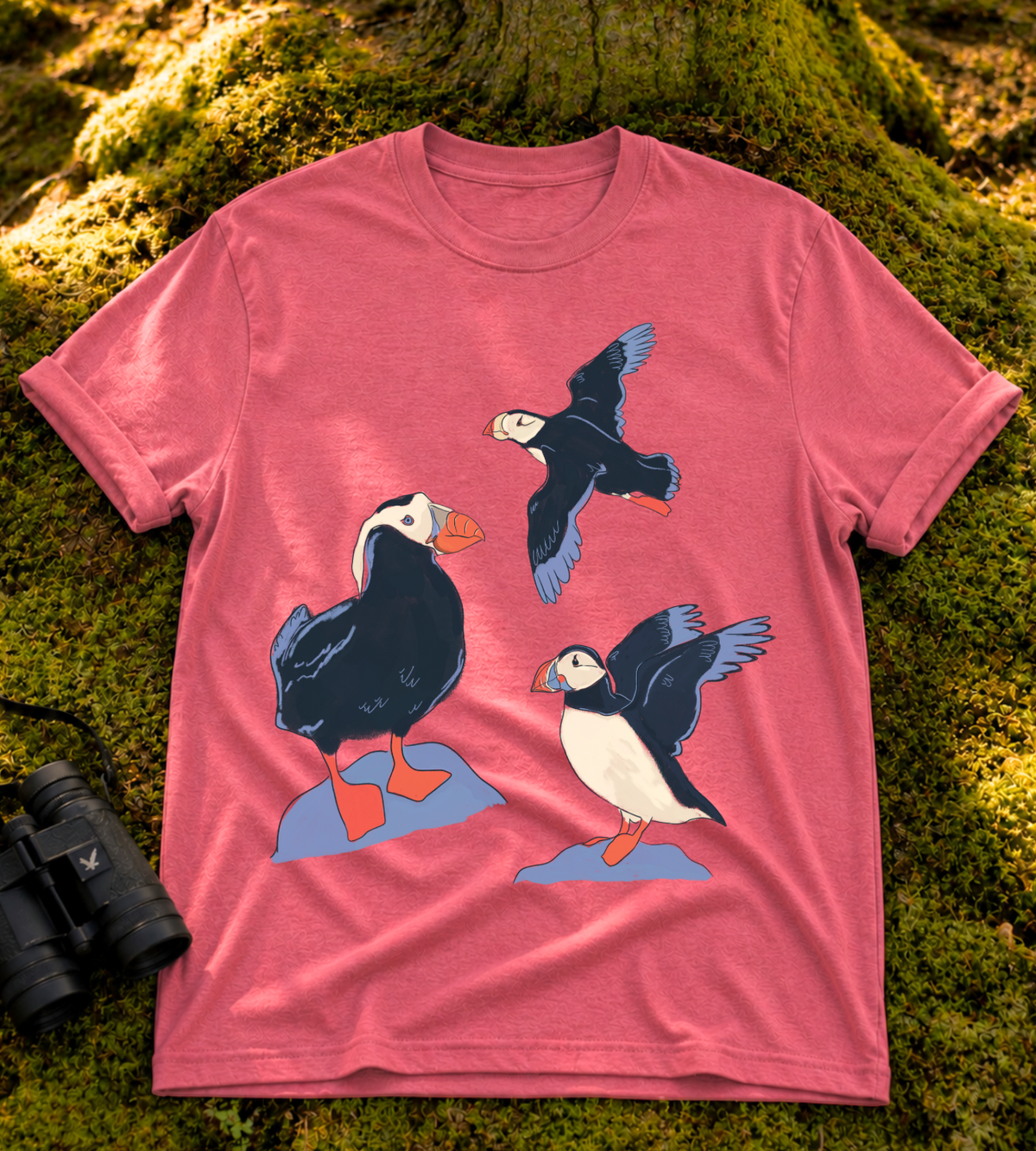 Puffin Trio T Shirt