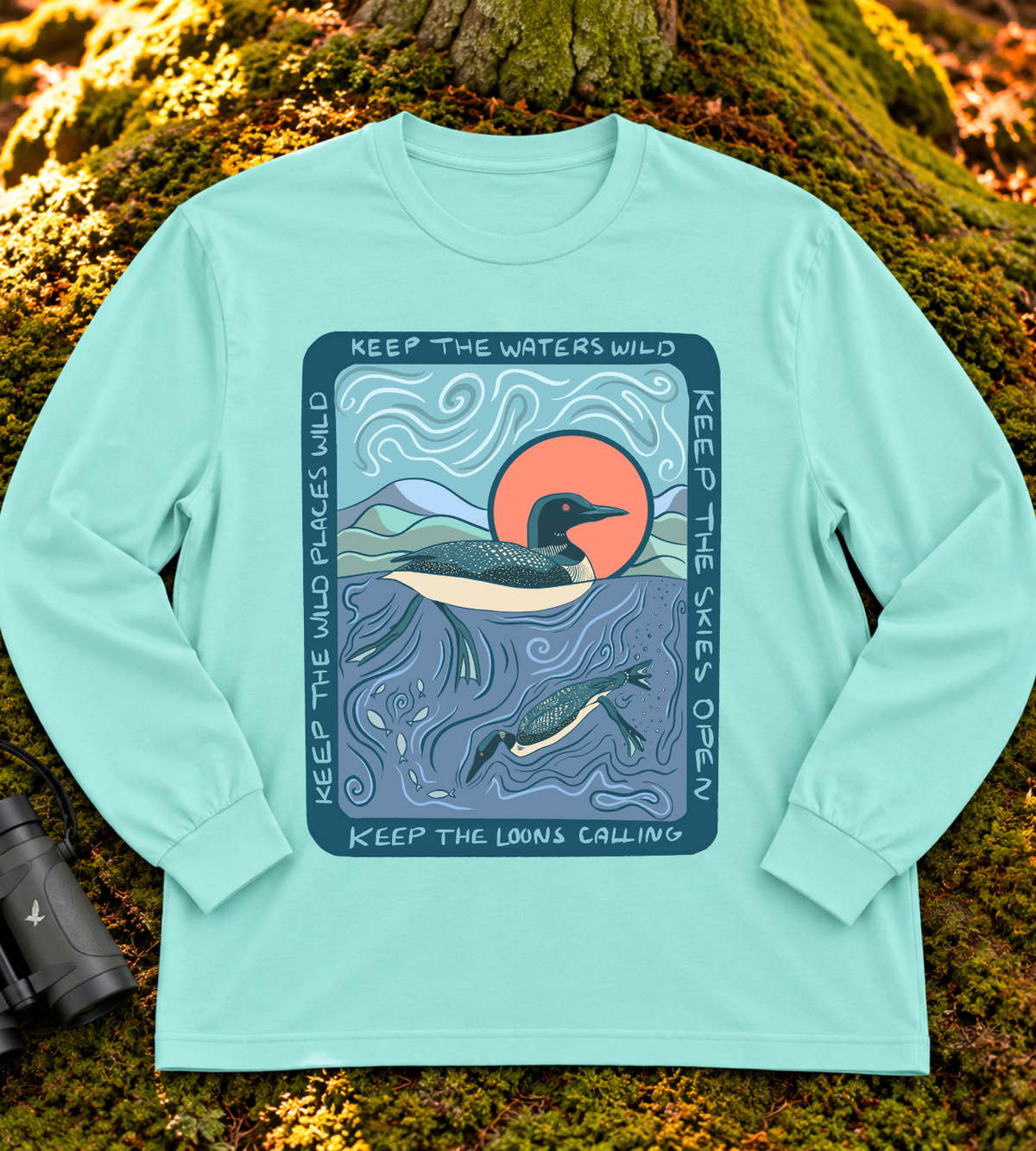 Keep the Loons Calling Long Sleeve Tee