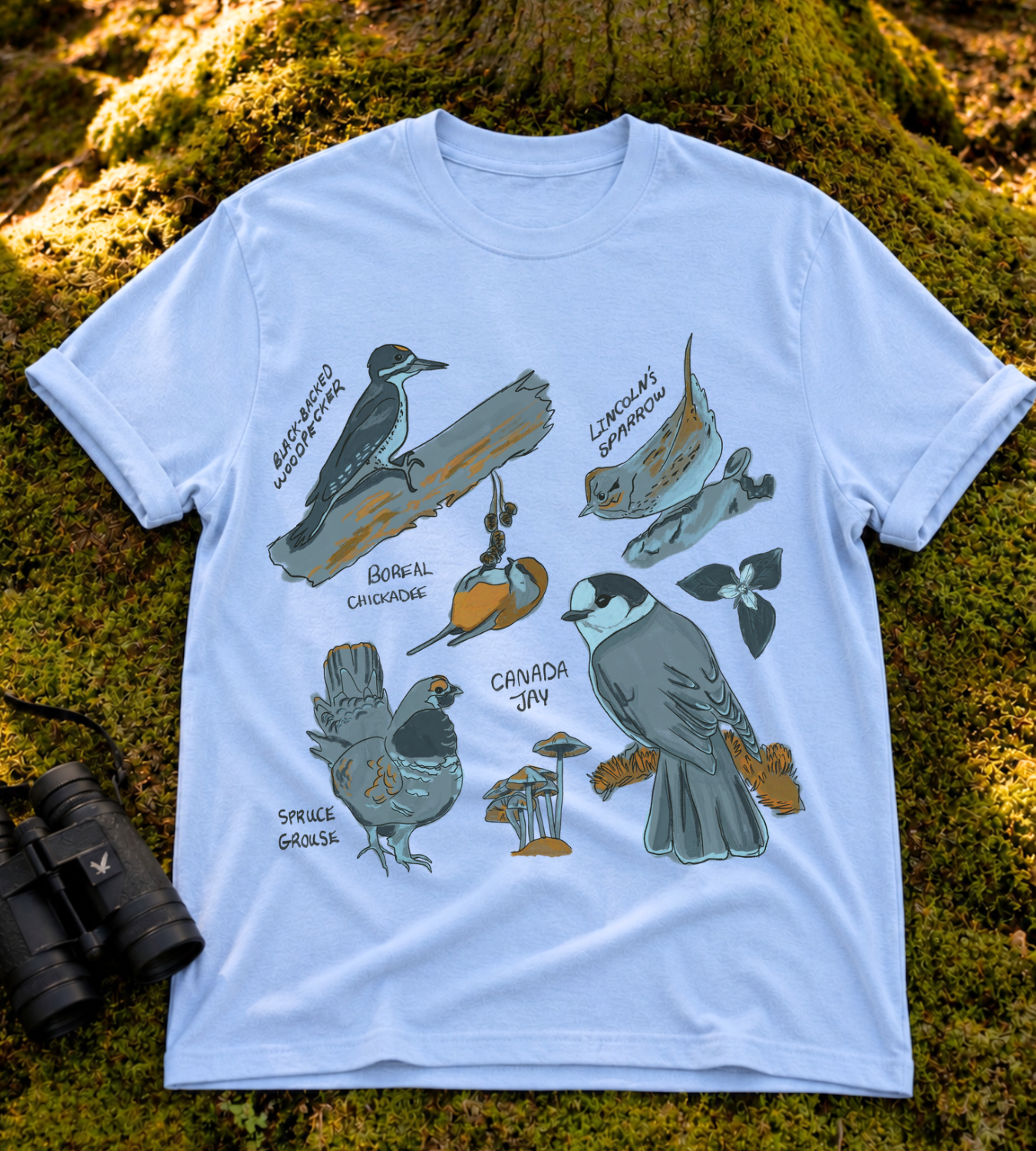 Boreal Birds T Shirt