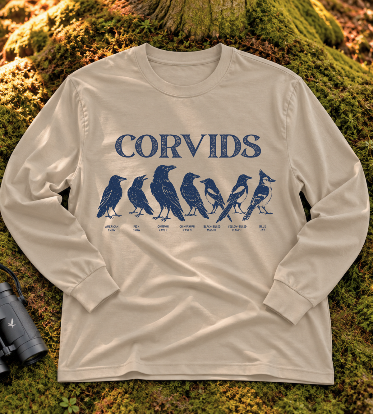 Corvids Long Sleeve Tee