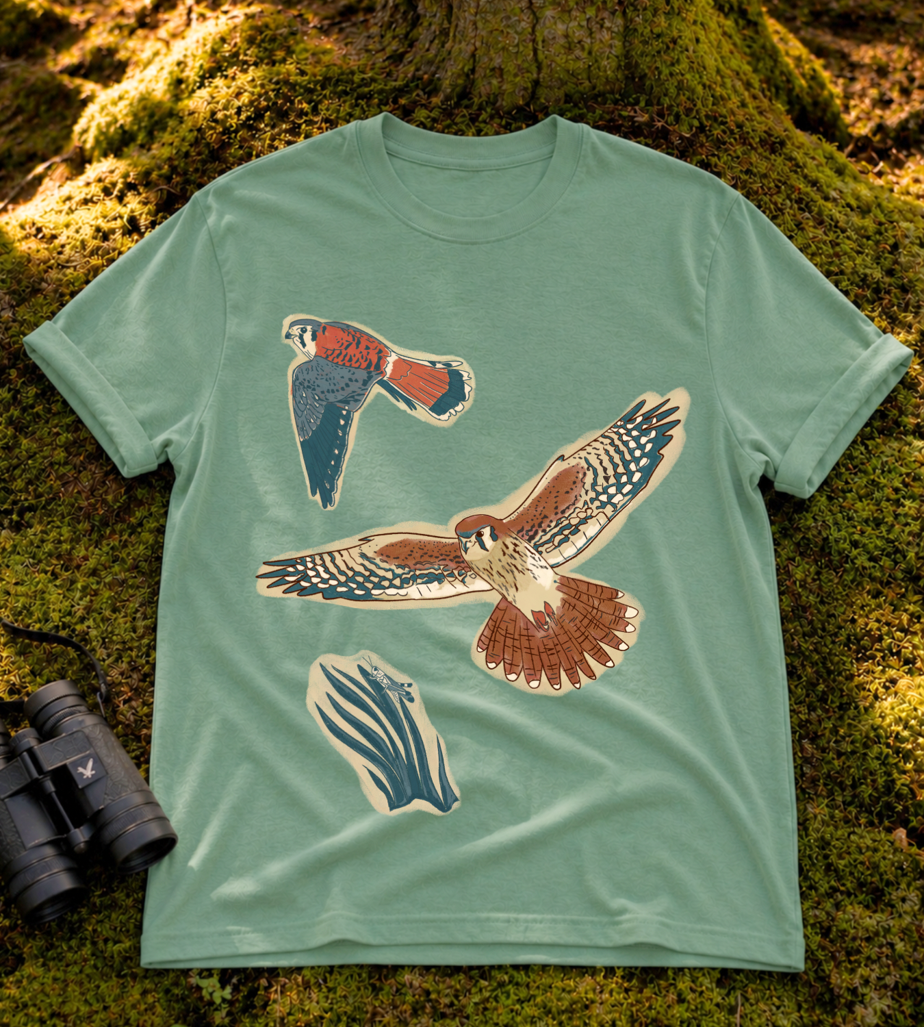 Kestrel Hunt T Shirt