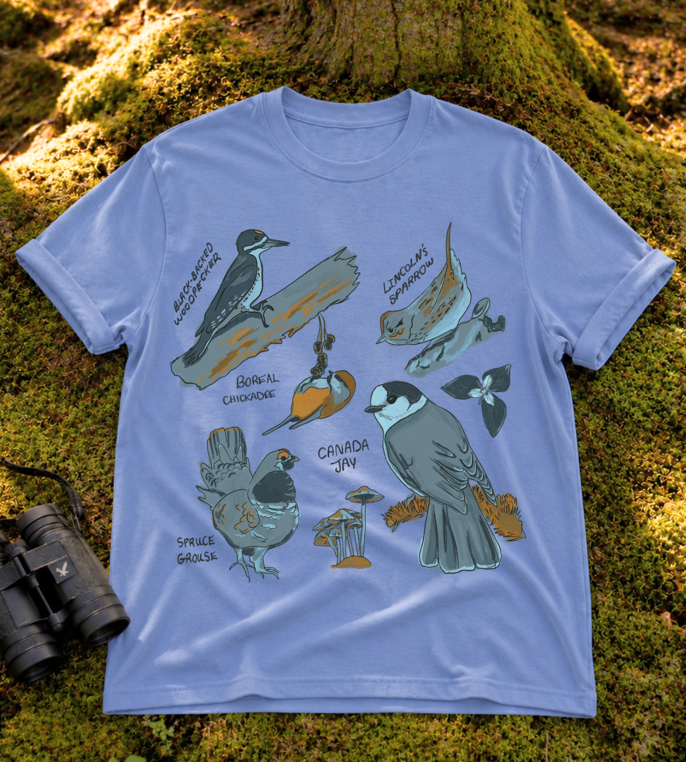Boreal Birds T Shirt