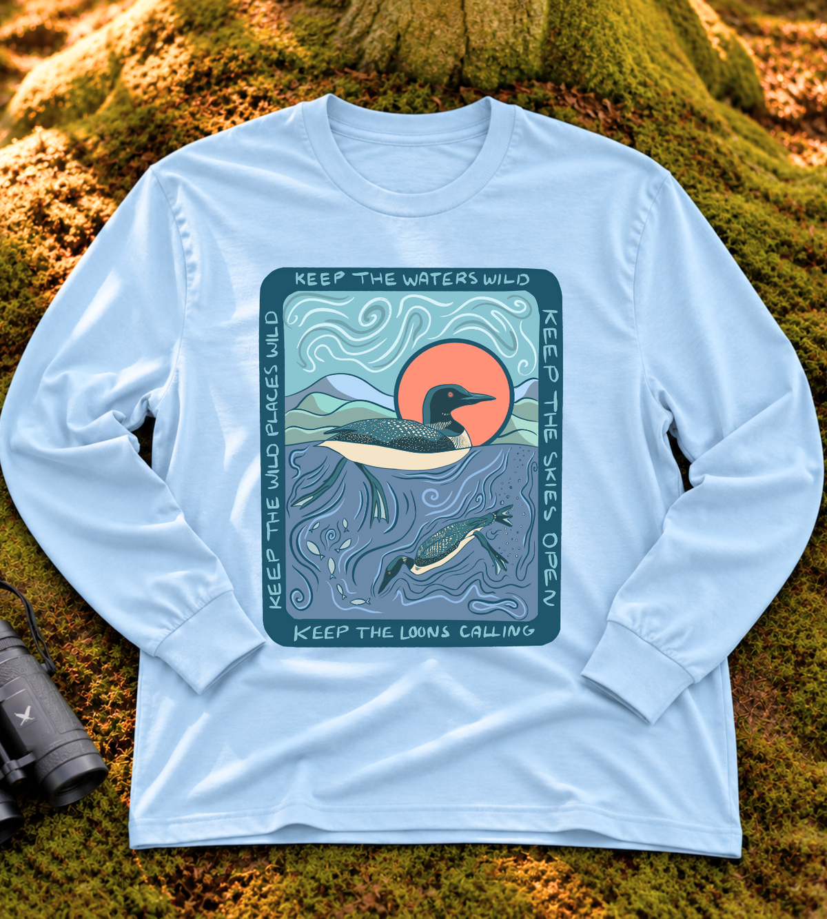 Keep the Loons Calling Long Sleeve Tee