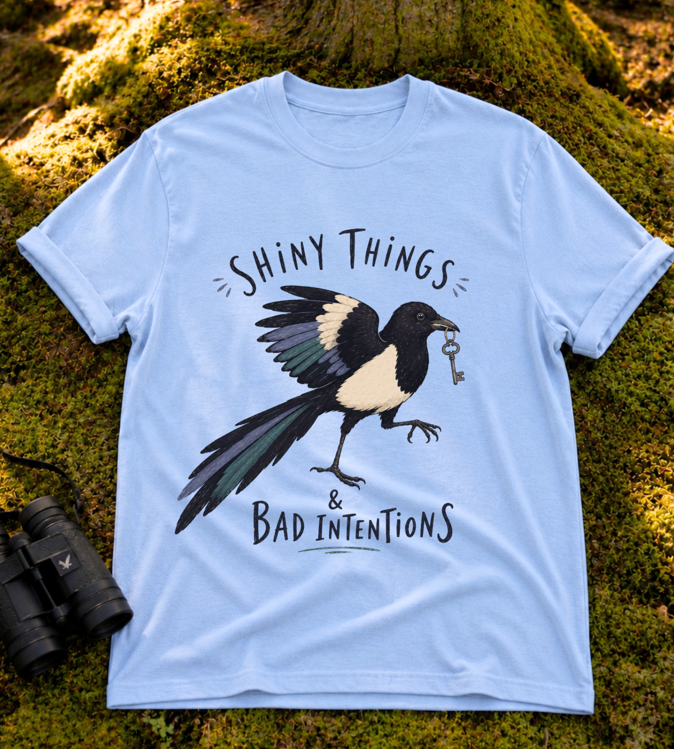 Shiny Things Magpie T Shirt