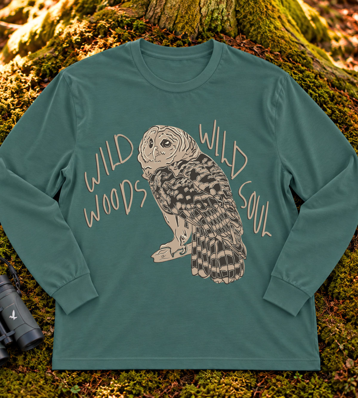 Wild Woods Wild Soul Long Sleeve Tee