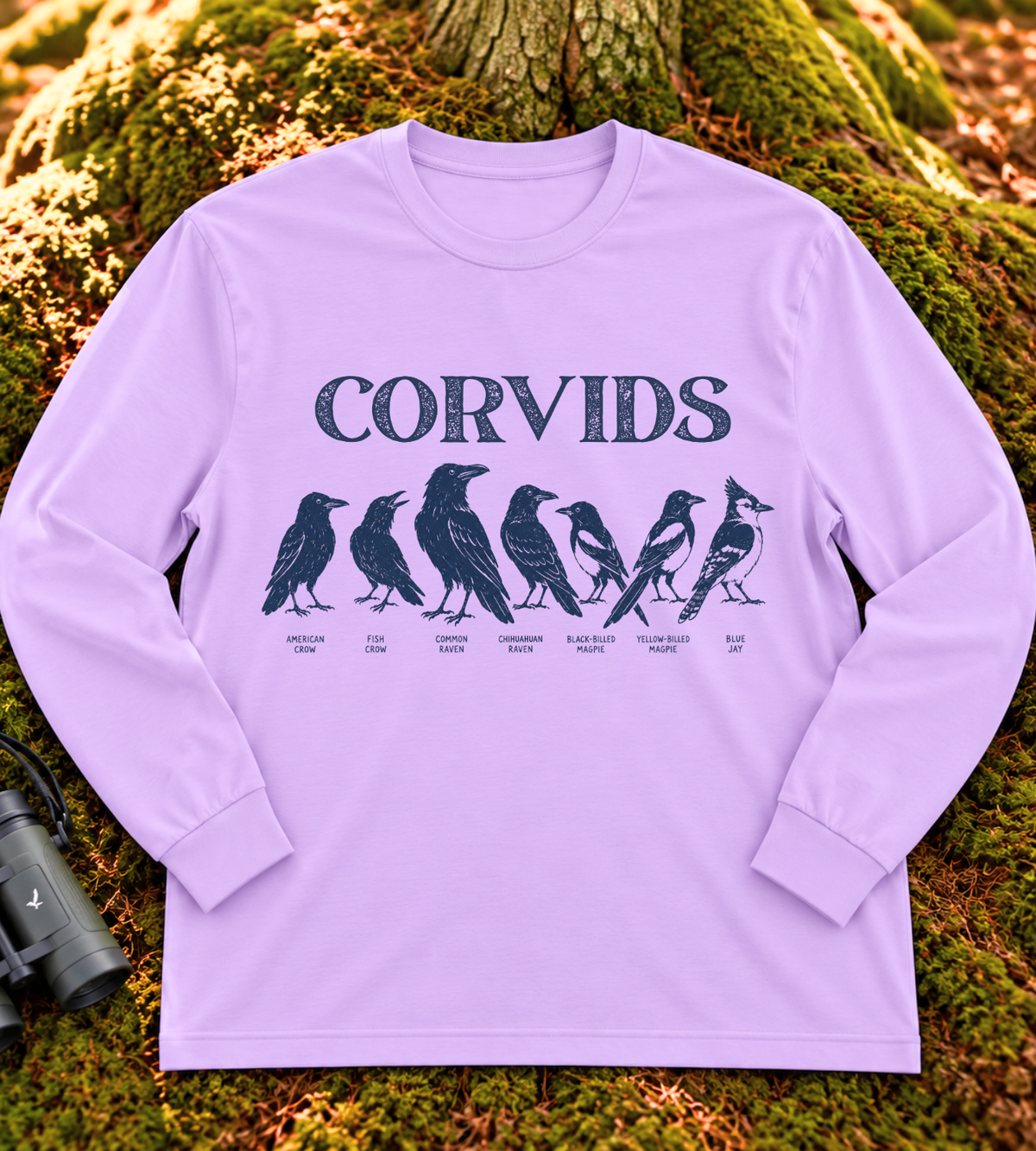 Corvids Long Sleeve Tee