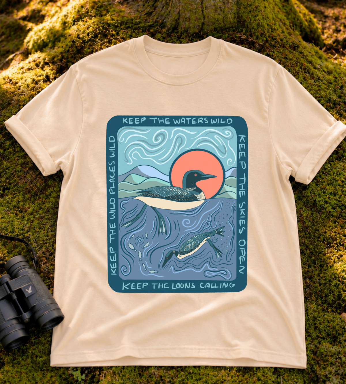 Keep the Loons Calling T Shirt