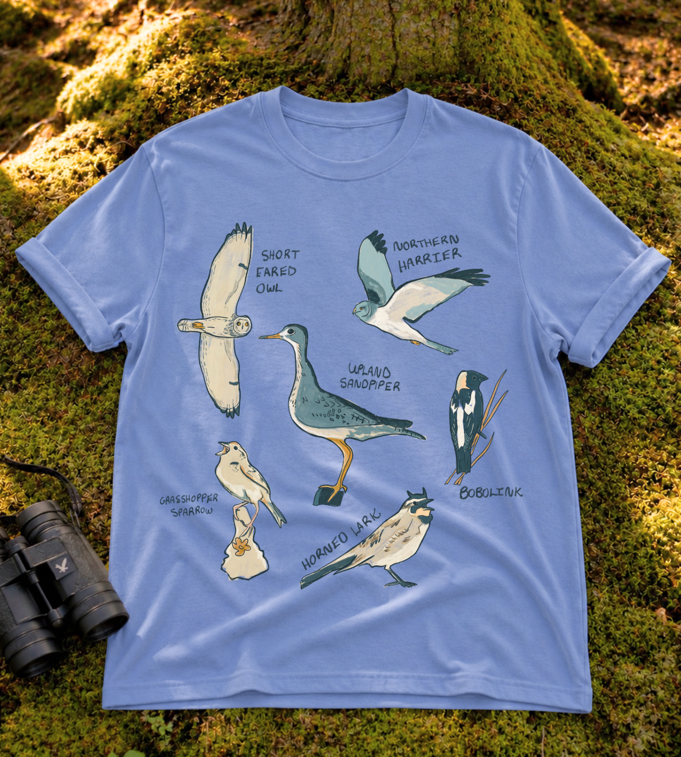 Grassland Birds T Shirt