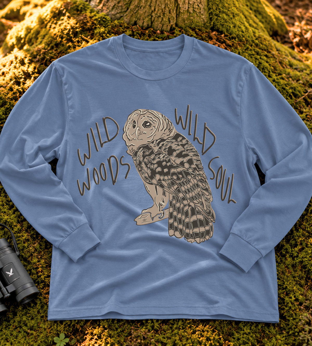 Wild Woods Wild Soul Long Sleeve Tee
